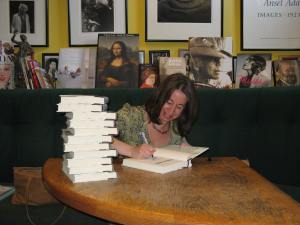 jenny at book signing